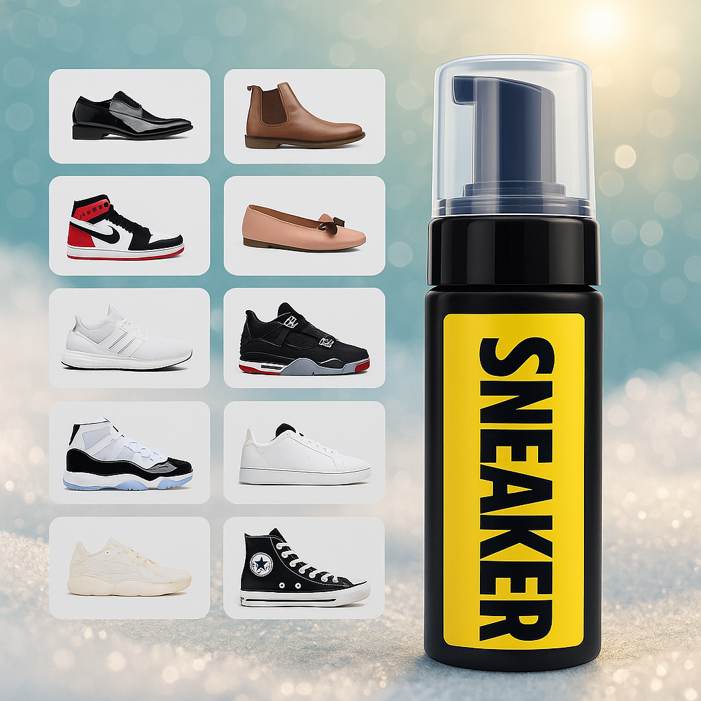 Le kit tout-en-un, sans rinçage, pour un nettoyage express.